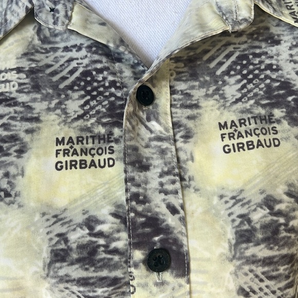 Marithe Francois Gurbaud mens button down shirt. Excellent condition XXL luxury - Picture 11 of 12